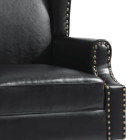 Pia Ricco High Back Floral Accent Chair - Image 5