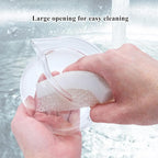 Heatproof Glass Teapot 13.5 fl (400 ml) with Removable Ceramic Infuser strainer Ha-Pot Made in Japan (Pink)
