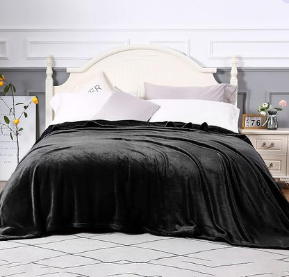 TASTHROW Large Flannel Fleece Throw Blanket, 90×108 Inch - Image 2