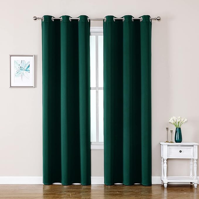 ChrisDowa Blackout Curtains for Bedroom and Living Room 84 Inches Long | 2 by ChrisDowa