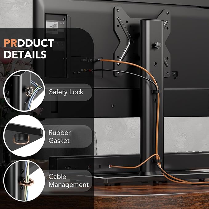 Universal Swivel TV /Table Top TV Stand - Image 6