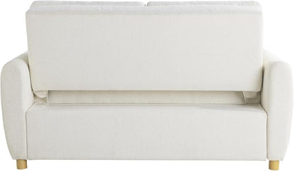 Serta Galway 66.5" Convertible Sleeper Loveseat, Full Size, Dreamcoil Comfort - Image 5
