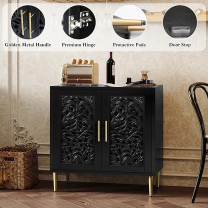 ARTPOWER Vintage Accent Cabinet - Image 5