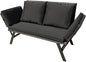 Greesum Outdoor Sofa, Woven Rattan Patio Furniture, Convertible Daybed or by BuynowfromGreesum