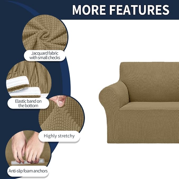 Cupuamon 2026 New Stretch Sofa Slipcovers Couch Cover - Image 4