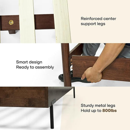 Acacia Frida Queen Size Bed Frame - Image 6