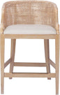 Martha Stewart Farmhouse Counter Height Bar Stools, Handcrafted Rattan Counter by MarthaStewart