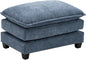 Ihanherry Ottoman for Modular Sectional Cloud Sofa, Chenille Deep Seat Couch by iHanHerry