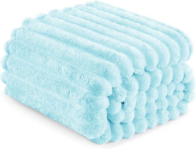 Exclusivo Mezcla Striped Queen Size Fleece Blanket - Image 8