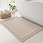 RESARE Waffle Bath Mat for Bathroom Non Slip Bathroom Rugs 20x32 Pale Beige | by Resare