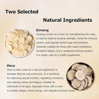 HANFANGLING Ginseng Maca Tea, Natural and Health, Caffeine-Free Herbal Tea,20 Tea Bags,2.82oz
