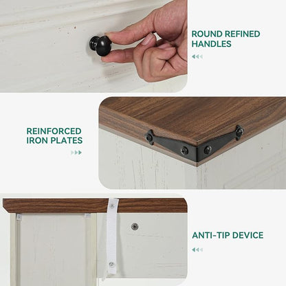 YITAHOME Farmhouse Console Table - Image 5