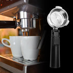Coffee Espresso Machine Handle Replacement Parts, Cafe Bracket Handle Portafilter Filter Basket for Lidl Silvercrest CM4621 CM4216 KF5002 KF500S Barista with FILTER VASKET