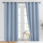 NICETOWN Vintage Blue Blackout Curtains by NICETOWN