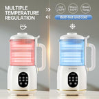 35oz Nut Milk Maker Machine - 8-in-1 Auto Programs for Almond, Oat, Soy Milk, with 18H Delay Start | 60s Self-Clean | Quiet Operation