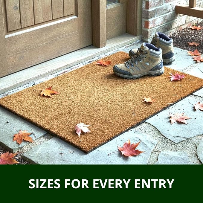 Ecomills Coco Coir Doormat, 36 x 72 in, Vinyl Backing - Image 3