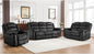 EBELLO 3 Pieces Reclining Living Room Set, Overstuffed Soft Fabric Manual by EBELLO
