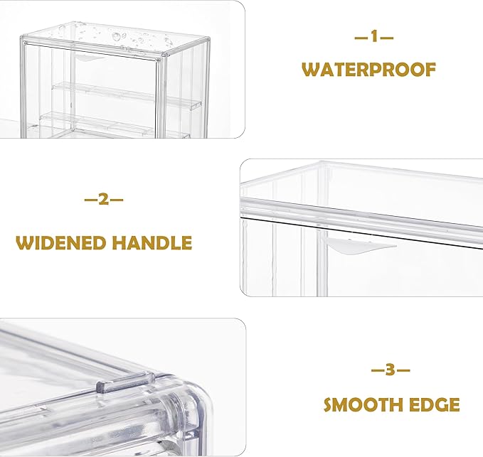LXLXXL Acrylic Display Case for Collectibles 3 Layer Adjustable Figure Display - Image 5