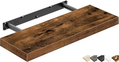 QEEIG Floating Shelf for Wall Bathroom Shelves Bedroom Kitchen Living Room by QEEIG