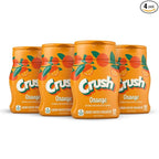 Crush, Orange, Liquid Water Enhancer – New, Better Taste! (4 Bottles, Makes 96 Flavored Water Drinks) – Sugar Free, Zero Calorie
