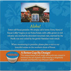 Kauai Coffee Single-Serve Pods, Island Sunrise Mild Roast - Arabica Coffee from Hawaii’s Largest Coffee Grower, Compatible with Keurig K-Cup Brewers - 12 Count (Pack of 6)