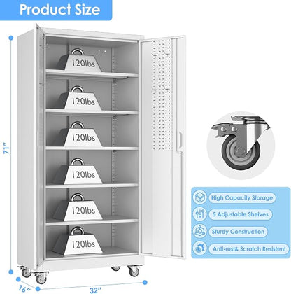 SUXXAN Metal Storage Cabinet - Image 3