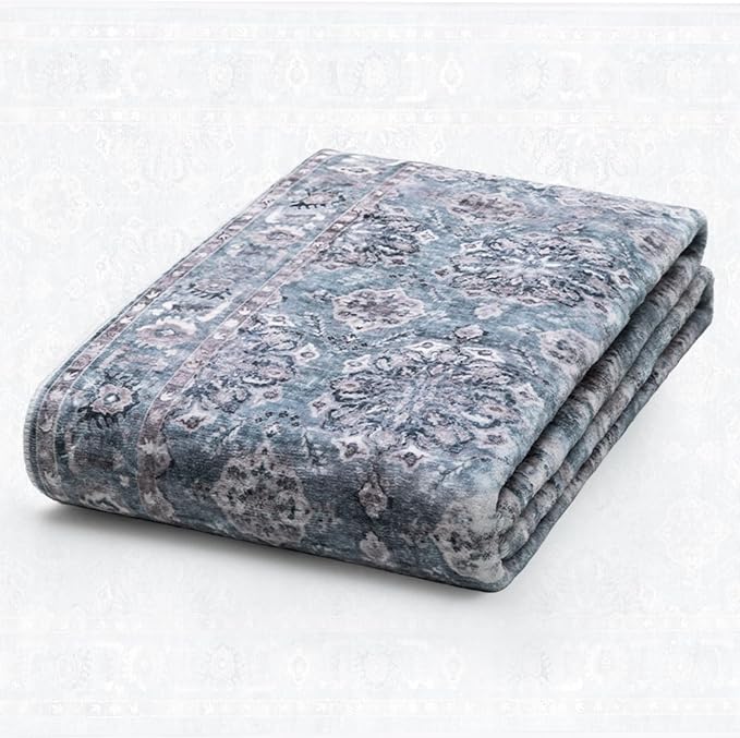 SERISSA 2x6 Washable Non Slip Floral Boho Runner Rug - Image 7