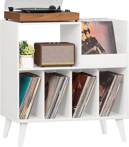 LELELINKY Large Record Player Stand, Turntable Stand - Image 4