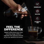 Danger Coffee by Dave Asprey, Remineralized, Mold Free & Lab Tested Ground Coffee, Medium Roast, 10.9 Ounce