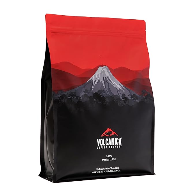 Toraja Sulawesi White Eagle Coffee, Fair Trade, Ground, Fresh Roasted, 5 lbs