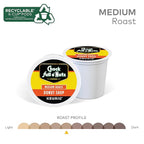 Chock Full o'Nuts Donut Shop Coffee, Compatible with K-Cup Pods, 12 CT (Pack of 6)
