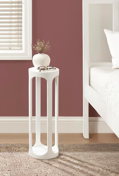 Kate and Laurel Dahl Modern Wooden Round Drink Table, Transitional Circle - Image 4