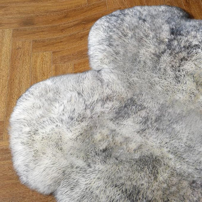 IRIWOOL Premium Genuine Fur Sheepskin Rug Real Australia Sheepskin Natural - Image 4