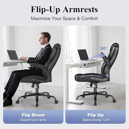 AnyGod Executive Office Chair, Comfy Ergonomic Computer Desk Chairs - Image 6