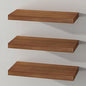 SAUMONIERES Floating Shelves Wall Shelf Solid Wood by Saumonieres