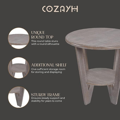 Rustic Farmhouse end Table - Image 6