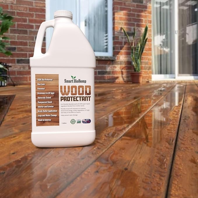 Plant-Powered 2.5-Gallon Wood Protectant, Protects from Water & UV Rays - Image 6