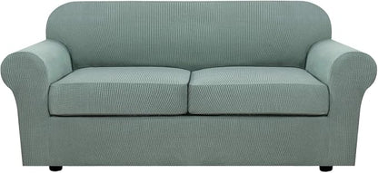 H.VERSAILTEX 3 Piece Stretch Sofa Covers by HVERSAILTEX