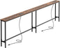 SUPERJARE 86.6 Inch Sofa Table by SUPERJARE