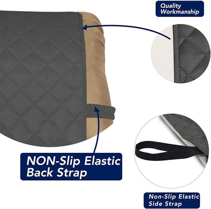 PureFit Reversible Recliner Chair Covers Couch Covers - Image 3