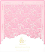 Cake Decorating Stencil for Tall Buttercream Cake, Royal Icing, Ganache, Paint, Airbrush (LIQUA)