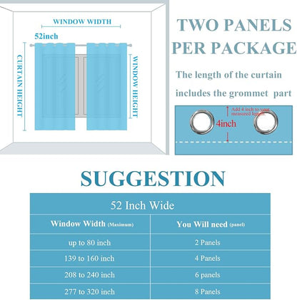 Navy Blue and Burgundy Red Ombre Blackout Bedroom Curtains 108 Inches Long | - Image 9