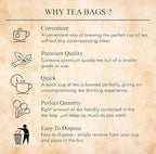 Octavius Gift's Select - Assorted Tea in Leafcut Design Wooden Box | 6 Flavors, 60 Tea Bags | Black & Green | Premium Tea Gifts for Women & Men | Pack of 1