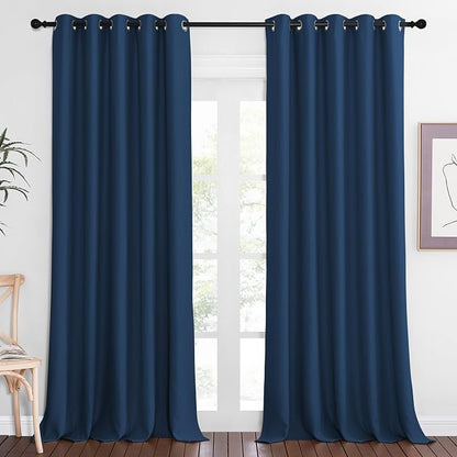 NICETOWN Blackout Curtains 102 Inch Length, Thermal Insulated Curtains by NICETOWN