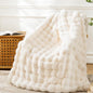 BENVWE Faux Fur Throw Blanket for Couch by BENVWE