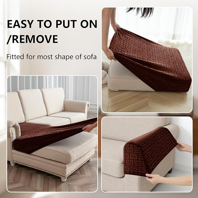 UNBBRRL Stretch Couch Armrest Covers - Image 4