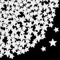 White Star Sprinkles for Cake Decorating, Edible Star Candy, 150g/5.29oz Mix Size, Baking Cake Decoration, Cupcake, Cookie, Holiday, Valentine's Day, Wedding Party, Christmas Supplies