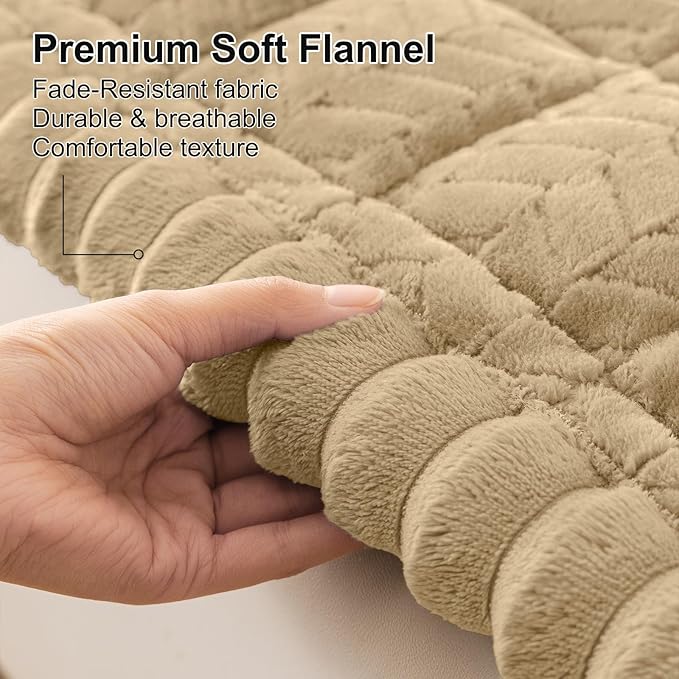 Smiry Couch Cover for Dogs, Non Slip Fuzzy Pet Sofa Arm Covers Washable | Sofa - Image 5