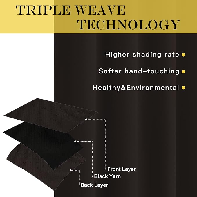 NICETOWN Blackout Curtain for Sliding Glass Door - Image 4