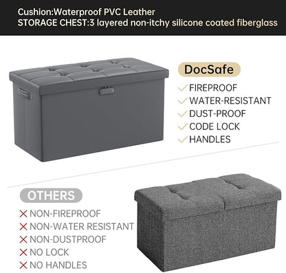 DocSafe Storage Ottoman Bench - Image 5